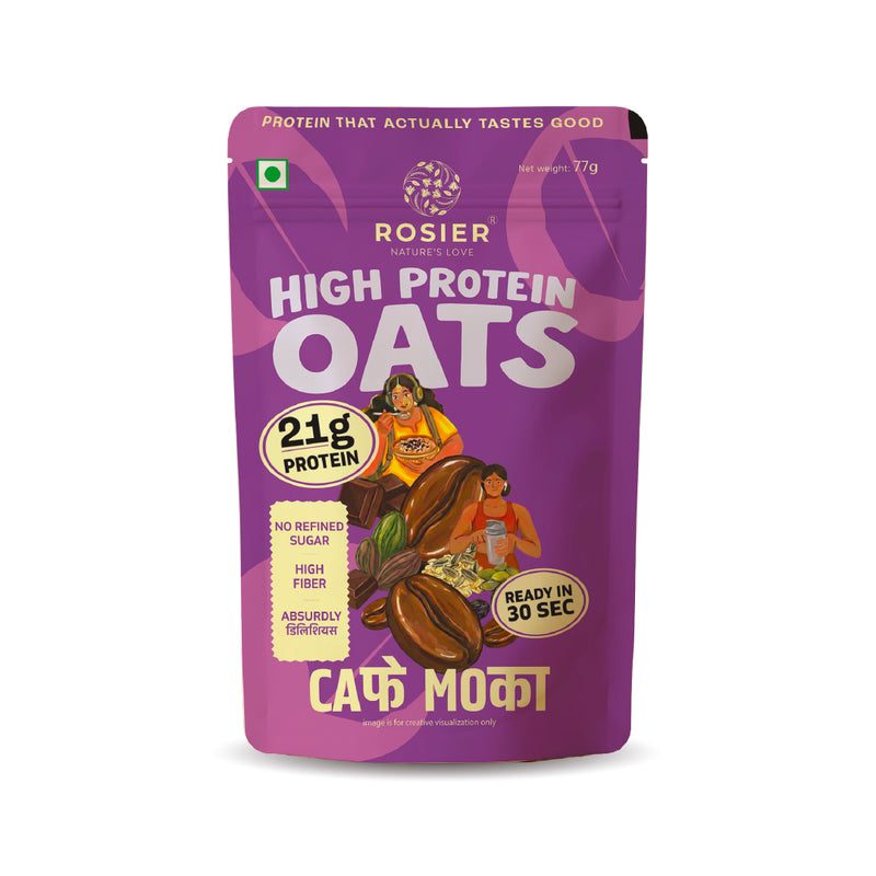 High Protein Oats - Cafe Mocha