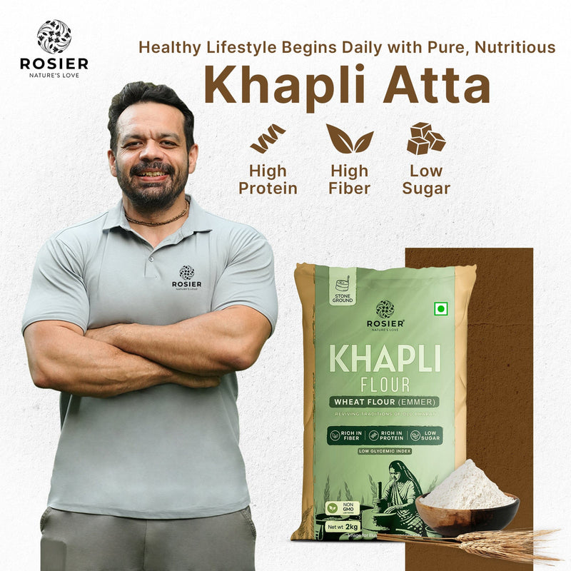 Khapli (Emmer) Wheat Atta