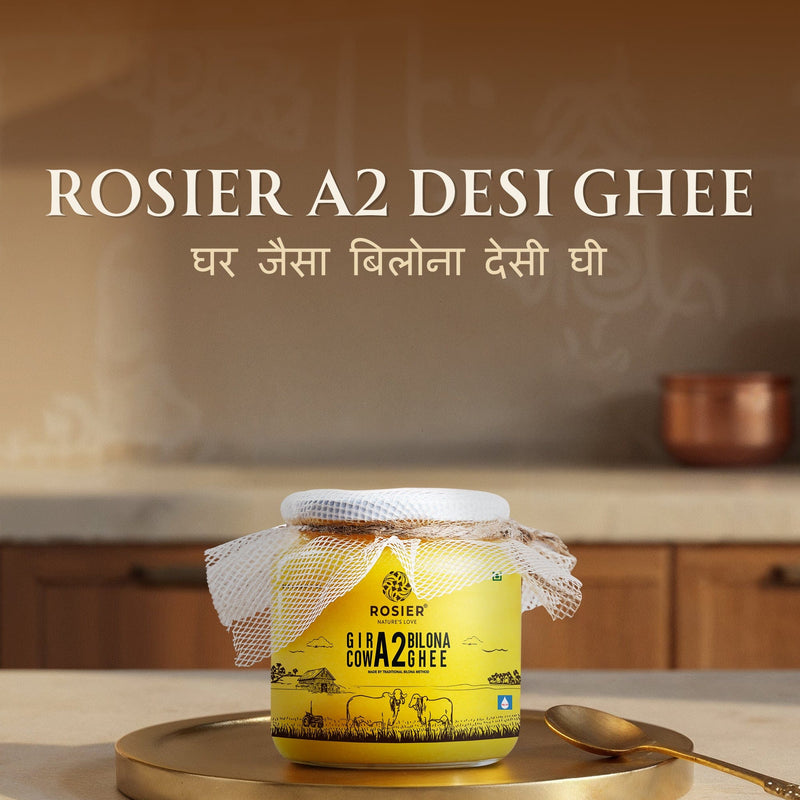 Gir Cow A2 ghee - Made From Curd (250 ML)