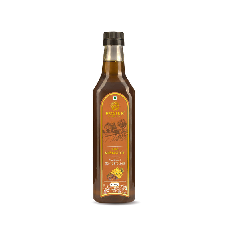Stone Pressed Black Mustard Oil