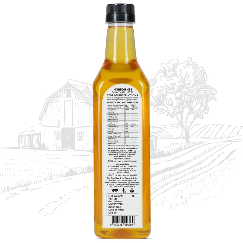 Stone Pressed Sesame Oil