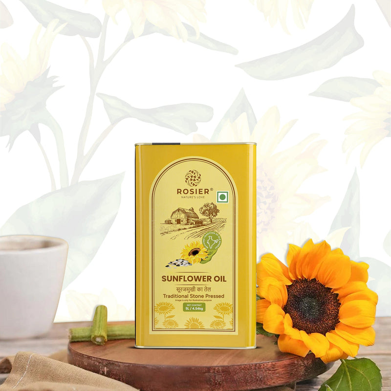Stone Pressed Sunflower Oil 5 Ltr