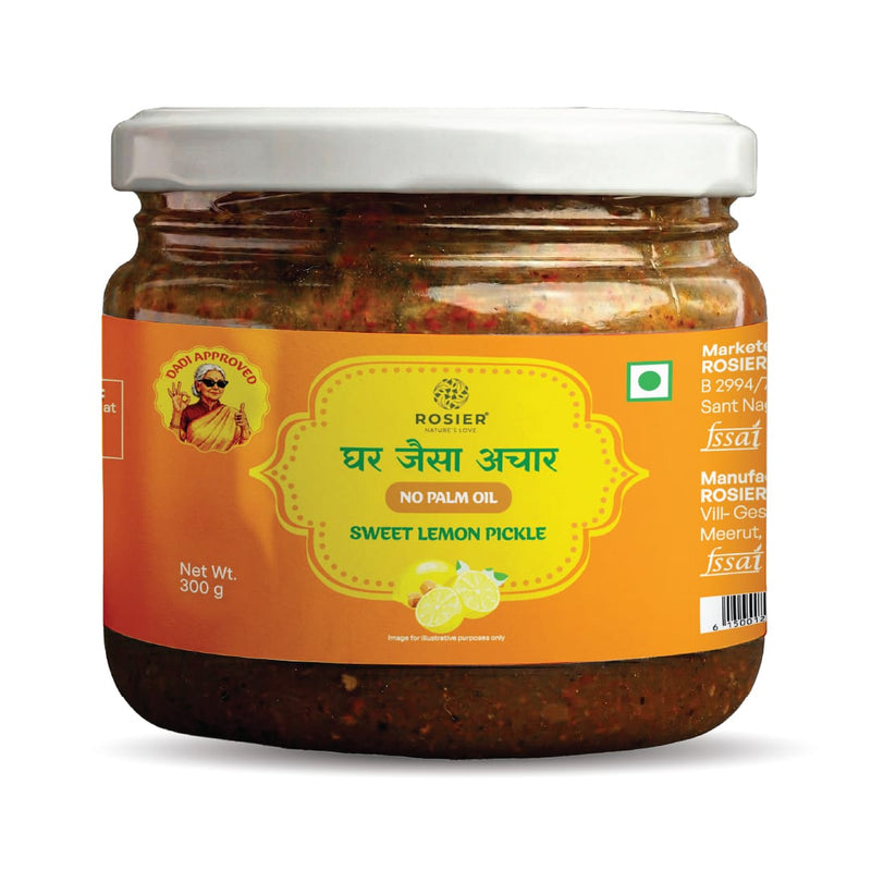 Sweet Lemon Pickle - Natural Sun Dried